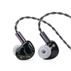 LINSOUL Kiwi Ears Cadenza 10mm�x�����E���_�C�i�~�b�NHiFi�C���i�[�C���[�C���z�� (�O���[��)