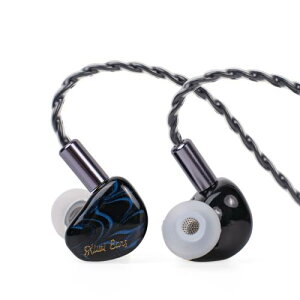 LINSOUL Kiwi Ears Cadenza 10mm�x�����E���_�C�i�~�b�NHiFi�C���i�[�C���[�C���z�� ���P�[�u���C���z�� (�u���[)