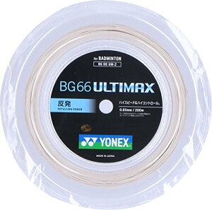 ���l�b�N�X(YONEX) �o�h�~���g�� �X�g�����O�X BG66�A���e�B�}�b�N�X (0.65mm) BG66UM-2 ���^���b�N�z���C�g ���[��200m���^���b�N�z���C�g(430)