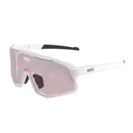 [クー] サングラス WHITE/PHOTOCHROMIC PINK(調光)