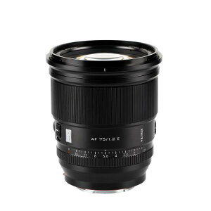 VILTROX Pœ_Y AF 75mm F1.2 E Pœ_]Y F1.2a I[gtH[JX\j[E}EgY _炩{P a6000/a6400/a6600/ZV-E10/FX30/FX3/a7R/a7RIII/a7IV/a7RIV/A1/A7RV/ZV-E1Ȃǂ̃J