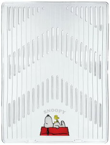 ボンフォーム(BONFORM) カーマット スヌーピー SNPクリアーアロー2 前席1枚 45x60cm クリア 6407-01CL