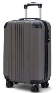 [Bargiotti] ABS�X�[�c�P�[�X �L�����[�o�b�O �L�����[�P�[�X ��e�� ���y�� TSA���b�N �_�u���L���X�^�[ �É� ���s �r�W�l�X�c (�O���[, Small)