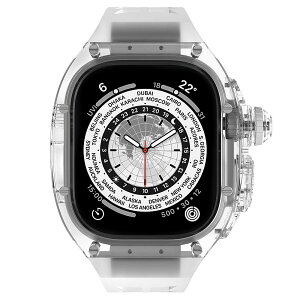 �A�b�v���E�H�b�` �o���h �N���A �X�e�����X �P�[�X�@�J�o�[ ��̌^ �o���h ���o�[ apple watch �����x���g �P�[�X�o���h �����Y �x���g �X�e�����X ��̌^ ������� �r���v 49mm Ultra Ultra2 Ultra3