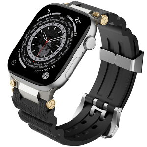 �A�b�v���E�H�b�` �o���h �x���g apple watch 44mm 45mm 46mm 49mm ULTRA �E���g�� �o���h �x���g ���o�[�o���h ���� RUBBER ������� �o�^�t���C�o�b�N�� �u���b�N�^�I�����W�^�x�[�W���^�z���C�g /�u��