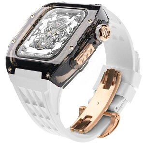 AbvEHb` oh NA@P[X XeX P[X@Jo[ ̌^ oh o[ apple watch xg P[Xoh Y xg XeX 44mm 45mm 49mm Ultra ̌^ 