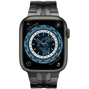 �A�b�v���E�H�b�` �X�e�����X �o���h �x���g apple watch 49mm 44mm/45mm/42mm ULTRA �E���g�� �o���h �x���g �o���h ���� RUBBER ������� �o�^�t���C�o�b�N�� �v�b�V�����o�b�N�� �u���b�N�^�`�^�j�E�� 