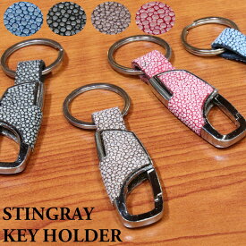 キーホルダー キーチェーン キーストラップ ガルーシャ スティングレイ エイ革 スティングレー キーホルダー キーループ キーストラップ キーホルダー ネームタグ 革 名入れ ネームプレート キーケース レザー スーツケース ネームホルダー
