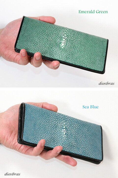 楽天市場】財布 スティングレイ ガルーシャ 二つ折り長 財布 極薄  