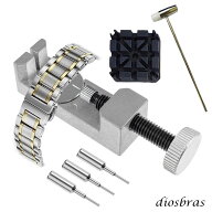 プロ用時計工具 時計ベルト調整 こまはずし 交換ピン5本付き こま外し 工具 メタルバンド バンド調整 ベ…