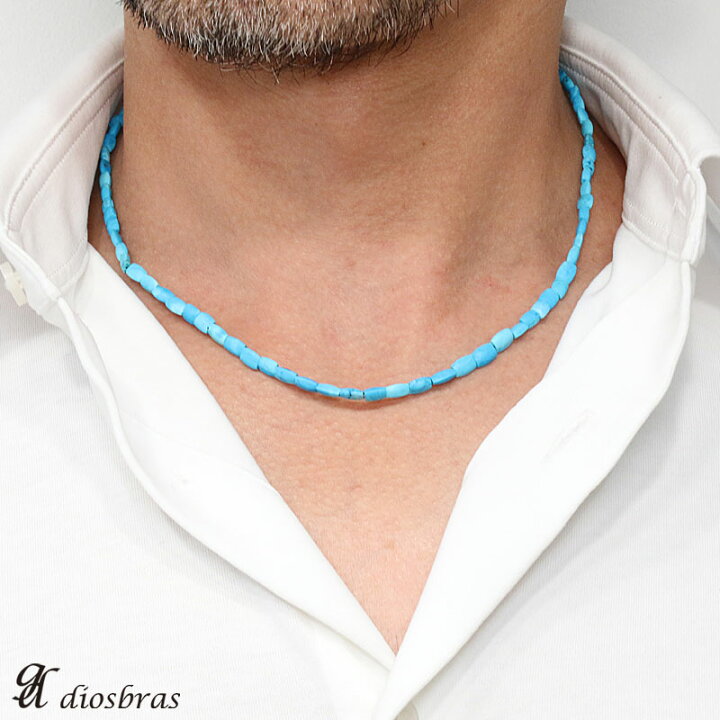 楽天市場】ネックレス ターコイズ ビーズ ネックレス 馬蹄 ホース  