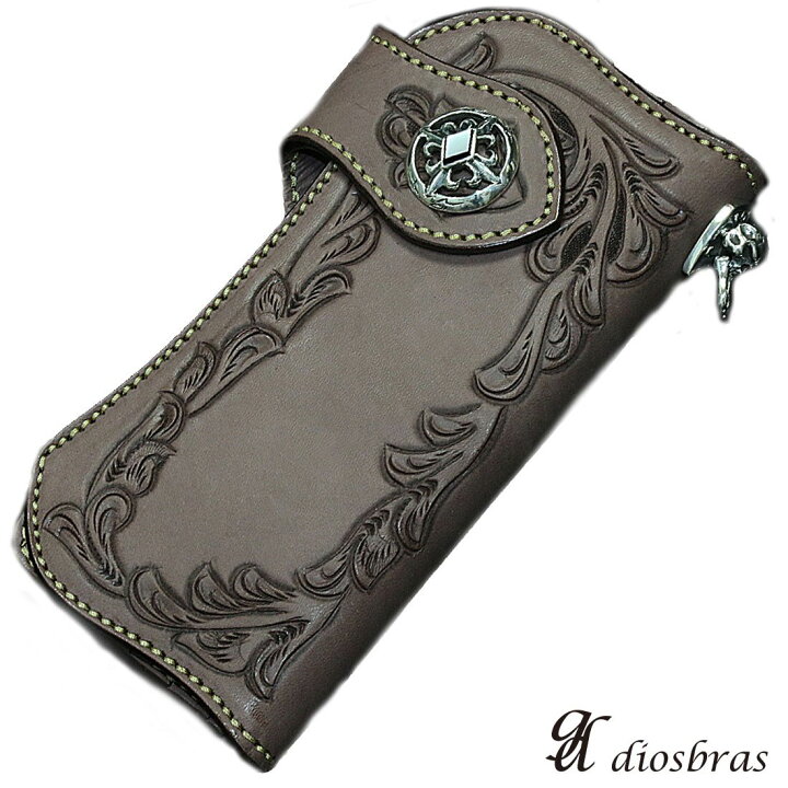 楽天市場】メンズ長財布 バイカーズウォレット レザーウォレット 本革  