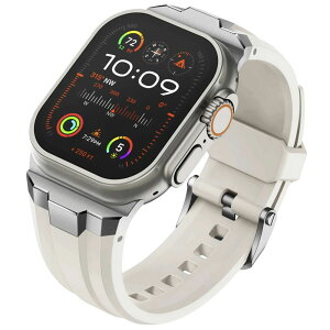 [Suitisbest] �A�b�v���E�H�b�` �o���h �x���g apple watch 49mm 44mm/45mm/46mm/42mm ULTRA �E���g�� �x���g ���o�[�o���h ���� RUBBER ������� �o�^�t���C�o�b�N�� �u���b�N�^�I�����W�^�x�[�W���^�z���C�g 