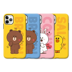 y݌ɏzCtY  ObY iPhone11 iPhone11Pro P[X w ی op[^ 2d\ iPhoneXR iPhoneXS iPhoneX X}zP[X Line Friends PenSketch Bumper Case iPhoneP[X ACtH Jo[ L