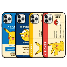 【即日配送】 iPhoneSE3 iPhoneSE2 iPhone12 mini iPhone 12 Pro iPhone11 バンパー型 2重構造 カード収納が可能 カード入れ ケース Pokemon ピカチュウ Ticket Open Card iPhone7 iPhone8 並行輸入品