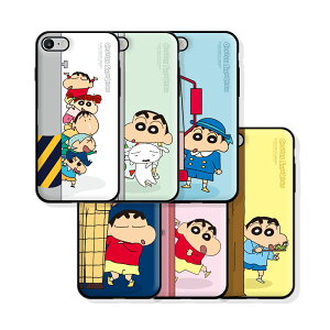 yzz iPhone12 mini iPhone 12 Pro N񂿂 ObY 2d\ w ی J[h P[X op[^ n[h Jo[ X}zP[X CrayonShinchan LN^[ ̂ V pW
