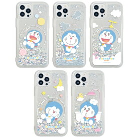 iPhone16e iPhone 16 15 14 13 12 mini Plus Pro Max 対応 ドラえもん グリッター ケース 背面 薄型 スマホケース 韓国 Doraemon Glitter キャラクター かわいい iPhone16 iPhone15 iPhone14 iPhone13 iPhone12 カバー