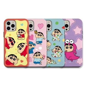 iPhone 16e 16 Plus Pro Max 15 14 13 12 mini P[X N񂿂 iPhone16e iPhone16 iPhone15 iPhone14 iPhone13 iPhone12 X}zP[X 2d\ w ی op[^ Jo[ ؍ CrayonShinchan 킢 LN