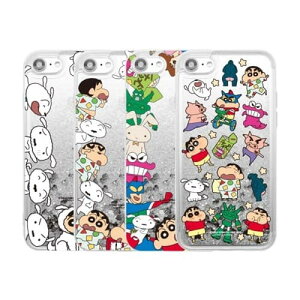 iPhone16 Plus Pro Max 16e 15 14 13 12 mini N񂿂 P[X iPhone16 iPhone15 iPhone14 iPhone13 iPhone12 X}zP[X w ^ Ob^[ Jo[ CrayonShinchan Glitter Case 񂿂 V pW}
