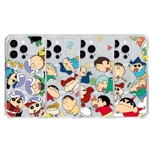 y}OZ[tΉz iPhone16e 16 Plus Pro Max 15 14 13 12 P[X N񂿂 iPhone16 iPhone15 iPhone14 iPhone13 iPhone12 X}zP[X w ^ NA Jo[ ؍ CrayonShinchan 킢 LN^[ 