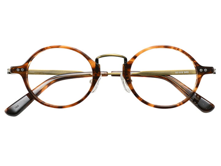 楽天市場 丸メガネ 丸眼鏡 丸めがね メガネ 度付き 度なし 伊達メガネ セルフレーム プラスチック ラウンド マンレイ山 ブラウン 鼻パッド付 メガネセット Ec018 Brs 金子眼鏡 薄型レンズ付 ケース付 送料無料 Direct Glass Labo