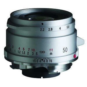 Voigtlander �t�H�N�g�����_�[ COLOR-SKOPAR 50mm F2.2 VM [�V���o�[]