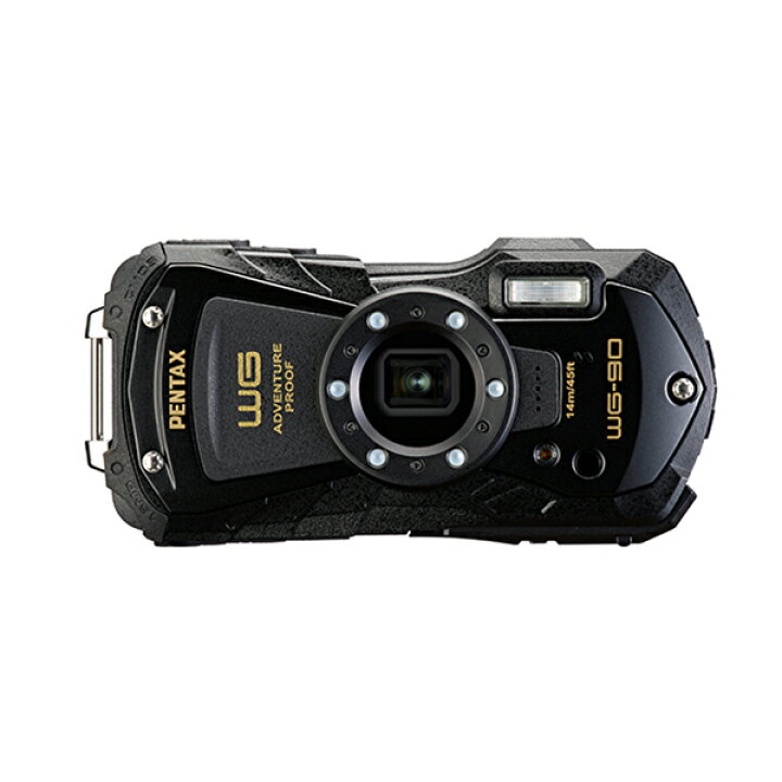 楽天市場】PENTAX WG-90 [ブラック] コンパクトデジタルカメラ 防水 