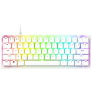 Razer(���C�U�[) �Q�[�~���O�L�[�{�[�h Huntsman V3 Pro Mini White Edition RZ03-04991700-R3M1 �p��z�� �L�� �A�i���O�I�v�e�B�J���X�C�b�`���� �Q�[�~���O�L�[�{�[�h