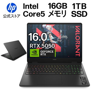 yE[J[́EzQ[~O PC m[gp\R Vi OMEN 16-am0149TX 16C` Windows11 Ce Core 5 vZbT[ 210H 16GB 1TB RTX 5050 Laptop 240Hz 1Nۏ (^: BP4W3PA)