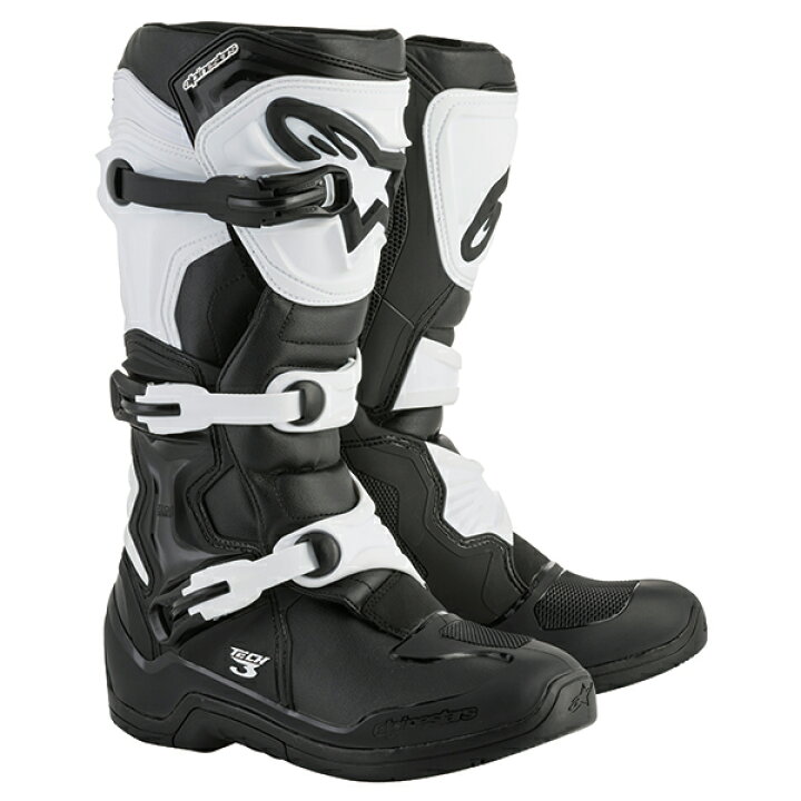 楽天市場】Alpinestars TECH3 ブーツ 8(26.5cm) ブラック/ホワイト 