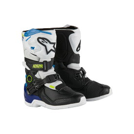 Alpinestars MX TECH3S キッズブーツ 13(20.0cm) ホワイト/ブラック 2014524-21-13