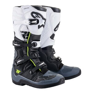 Alpinestars MX TECH5 �u�[�c 8(26.5cm) �u���b�N/�_�[�N�O���[/�z���C�g 2015015-102-08