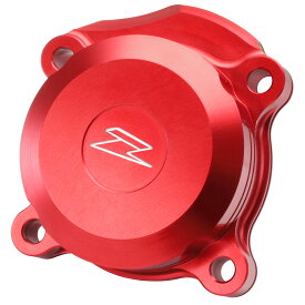 ZETA CRF250L/M/RALLY CRF250L/L(S)/RALLY/RALLY(S)(MD47) CRF300L/RALLY CL250 REBEL250 CB250R オイルフィルターカバー アルミ レッド 品番:F6718/メーカー品番:ZE90-1023