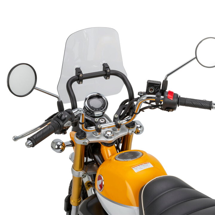 楽天市場】ZETA アドベンチャーウィンドシールド HONDA モンキー125 