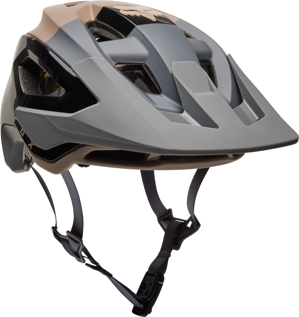 楽天市場】FOX MTB スピードフレームPRO ヘルメット KLIF モカ Mサイズ
