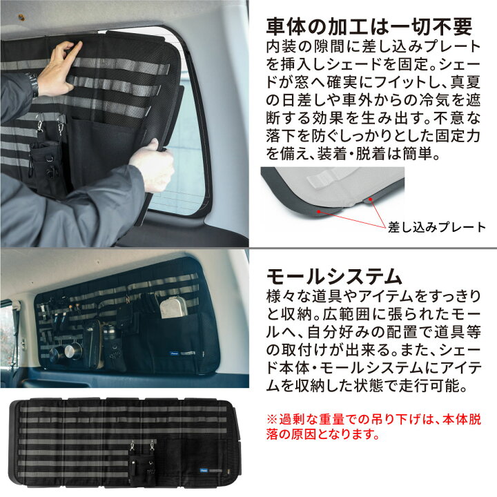 楽天市場】ミグラトレイル(Migratrail) モールシステムシェード 