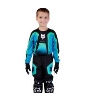 FOX MX キッズ(幼児用) 180ジャージ バラスト KSサイズ ブラック/ブルー モトクロスジャージ (※ジャージ…