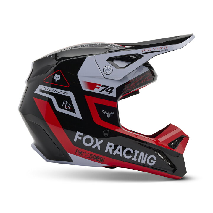 楽天市場】FOX MX V1ヘルメット ユース(子供用) レーススペック YL 