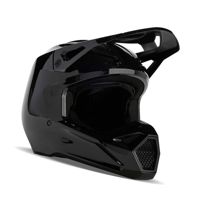 楽天市場】FOX MX V1ヘルメット ソリッド S(頭囲55-56cm) ブラック 