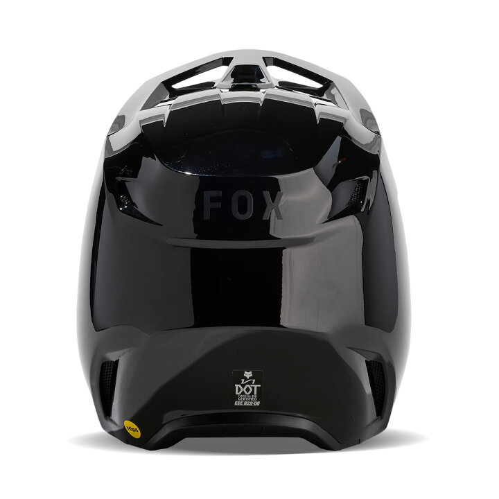 楽天市場】FOX MX V1ヘルメット ソリッド S(頭囲55-56cm) ブラック 