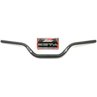 ZETA SX3ハンドルバー Mini Racer-High 大径(28.6mm)ハンドルバー ミニバイク 幅:760mm 高さ:125mm 引き:…