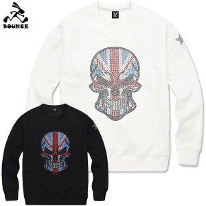 BOUNCE oEX UNITED KINGDOM SKULL CMX hN CXg[S 100% 10.0oz zCg/ubN IWi Y g|i[ H/~  XEFbg 傫 TCY Xg[gn ITALY