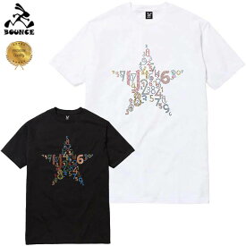 BOUNCE バウンス NUMBER STAR 数字星 ラインストーンロゴ PREMIUM 半袖 メンズTシャツ トップス かっこいい おしゃれ 人気 ブランド 大きい ビッグサイズ ストリート系 ITALY