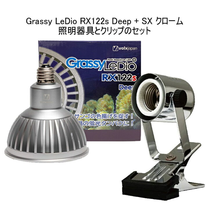 楽天市場】ボルクスジャパン グラッシーレディオ RX122s ディープ 