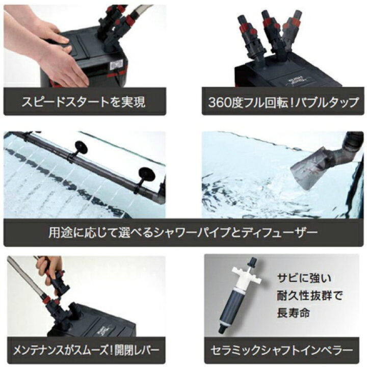 楽天市場 コトブキ パワーボックス Sv10x 淡水 海水両用 水槽用 外部フィルター 株式会社ディスカウントアクア