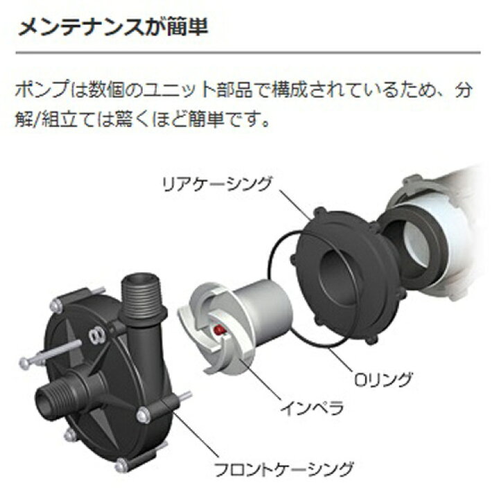 楽天市場】レイシー マグネットポンプ RMD-551 小型 : 株式会社 