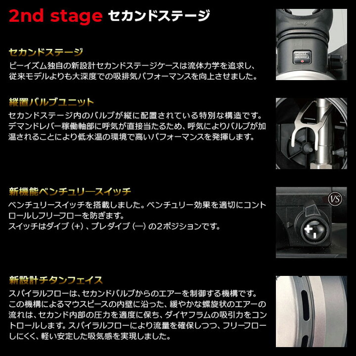 楽天市場】Bism ビーイズム ネレウス ダイビング 重器材 器材 セット 