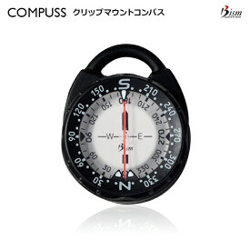 Bism ビーイズム COMPASS コンパス AC3400 クリップマウントコンパス スキューバダイビング