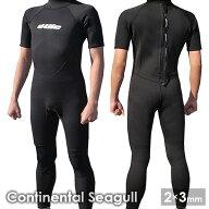 dlife ディライフ 2×3mm シーガル メンズ ウエットスーツシーガル 半袖 男性用 ウェットスーツ コンチネ…