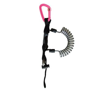 BBC ビービーシー YKKスナッピーコイル フック ホルダー コイル式 カラビナ デジカメ 水中ライト 指示棒 スキューバダイビング 小物 アクセサリー 安心